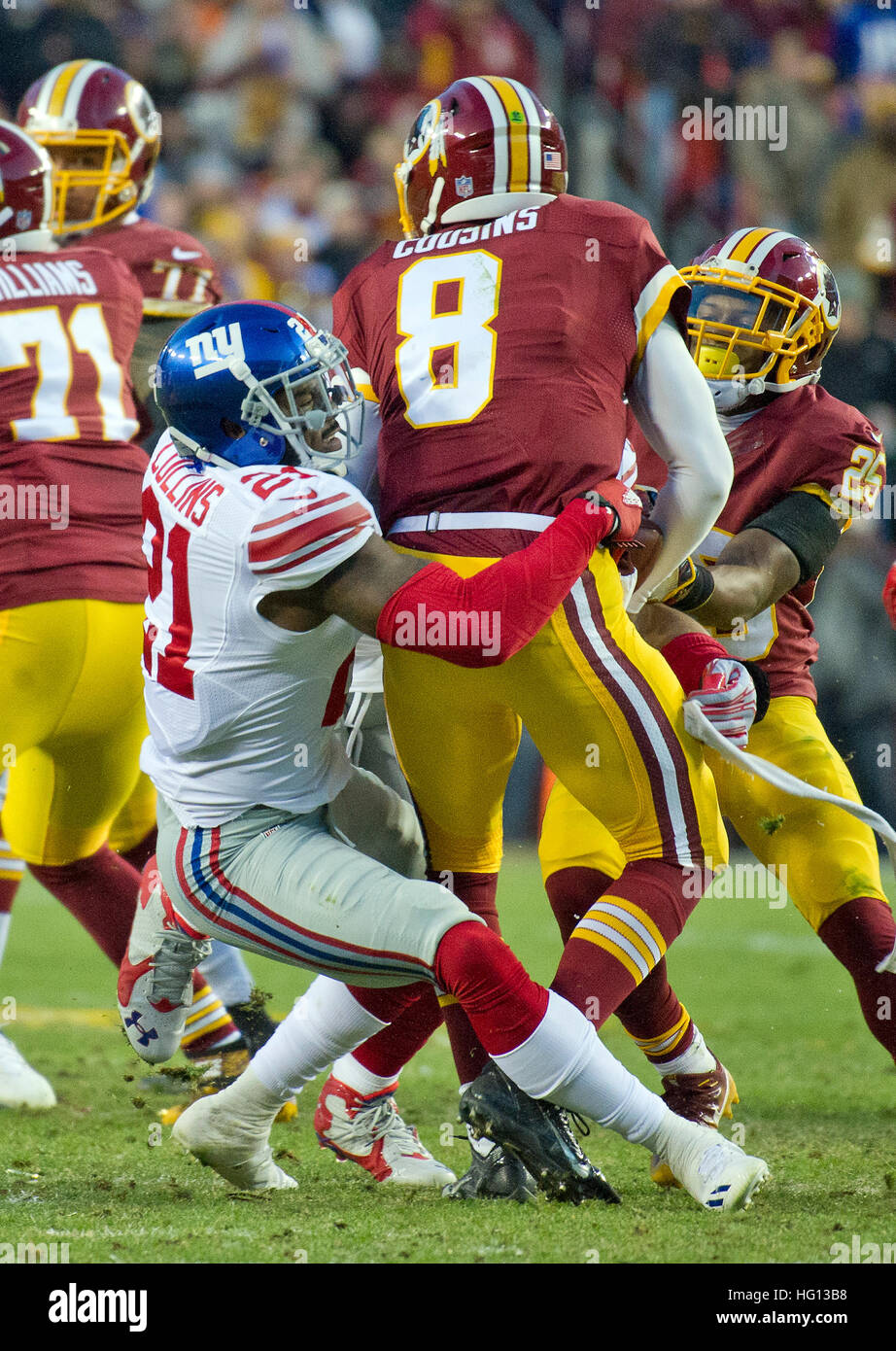 Landon collins away jersey hot sale