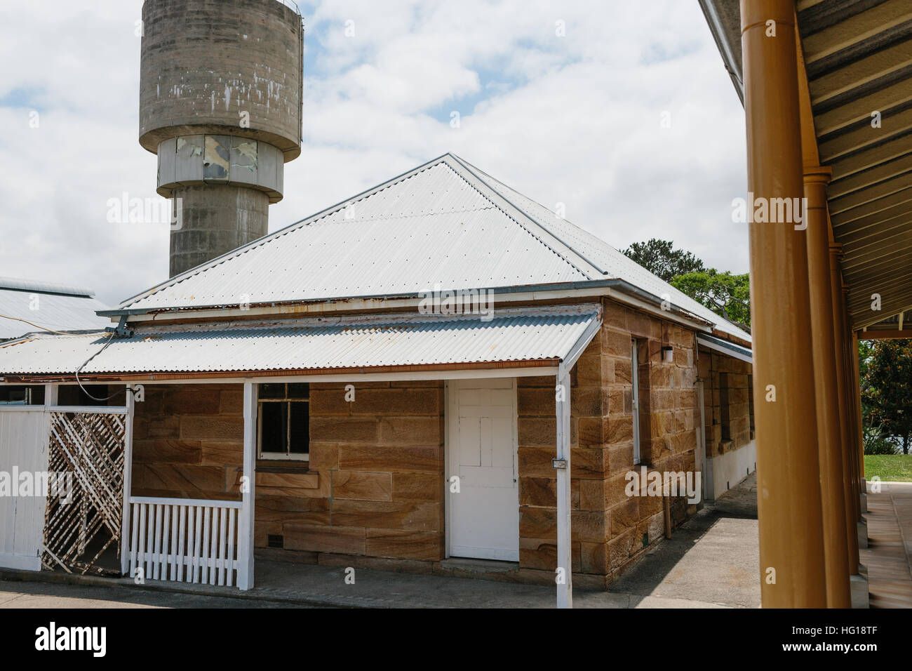 House in the Historic Residence Precinct of Cockatoo Island, formerly Australia's largest