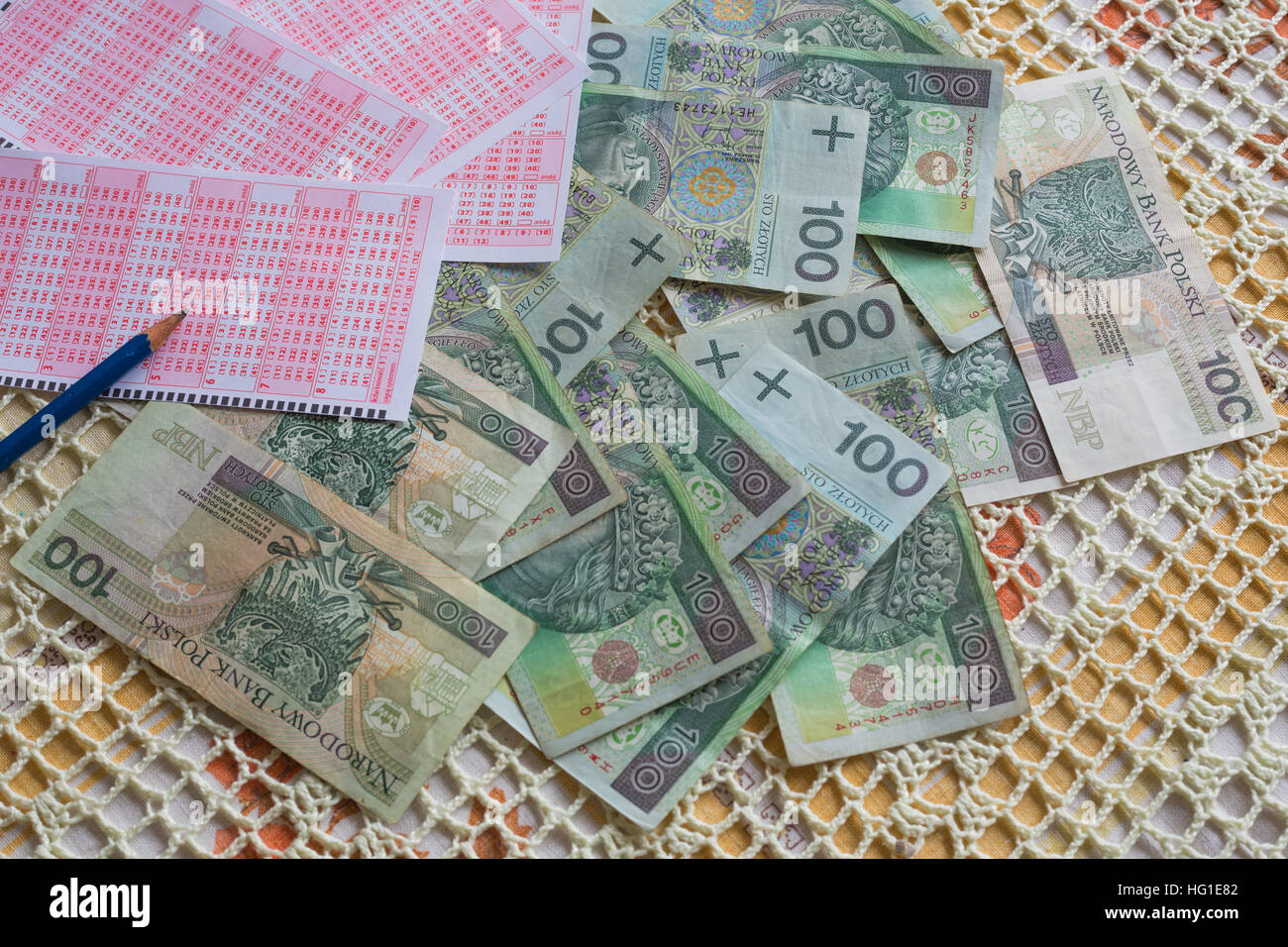 To hit the lottery / concept Stock Photo - Alamy