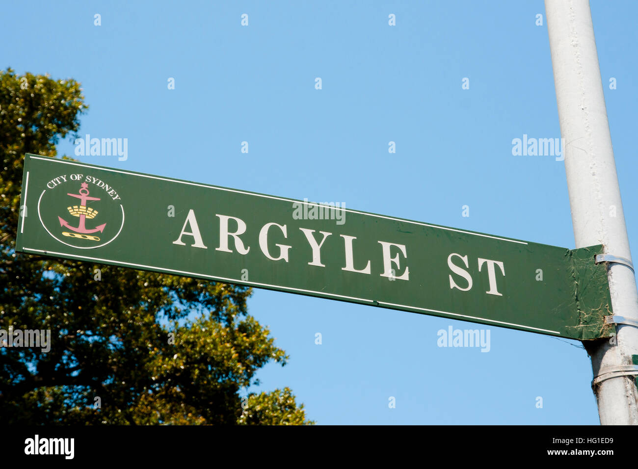 Argyle Street Sydney Australia Stock Photo Alamy