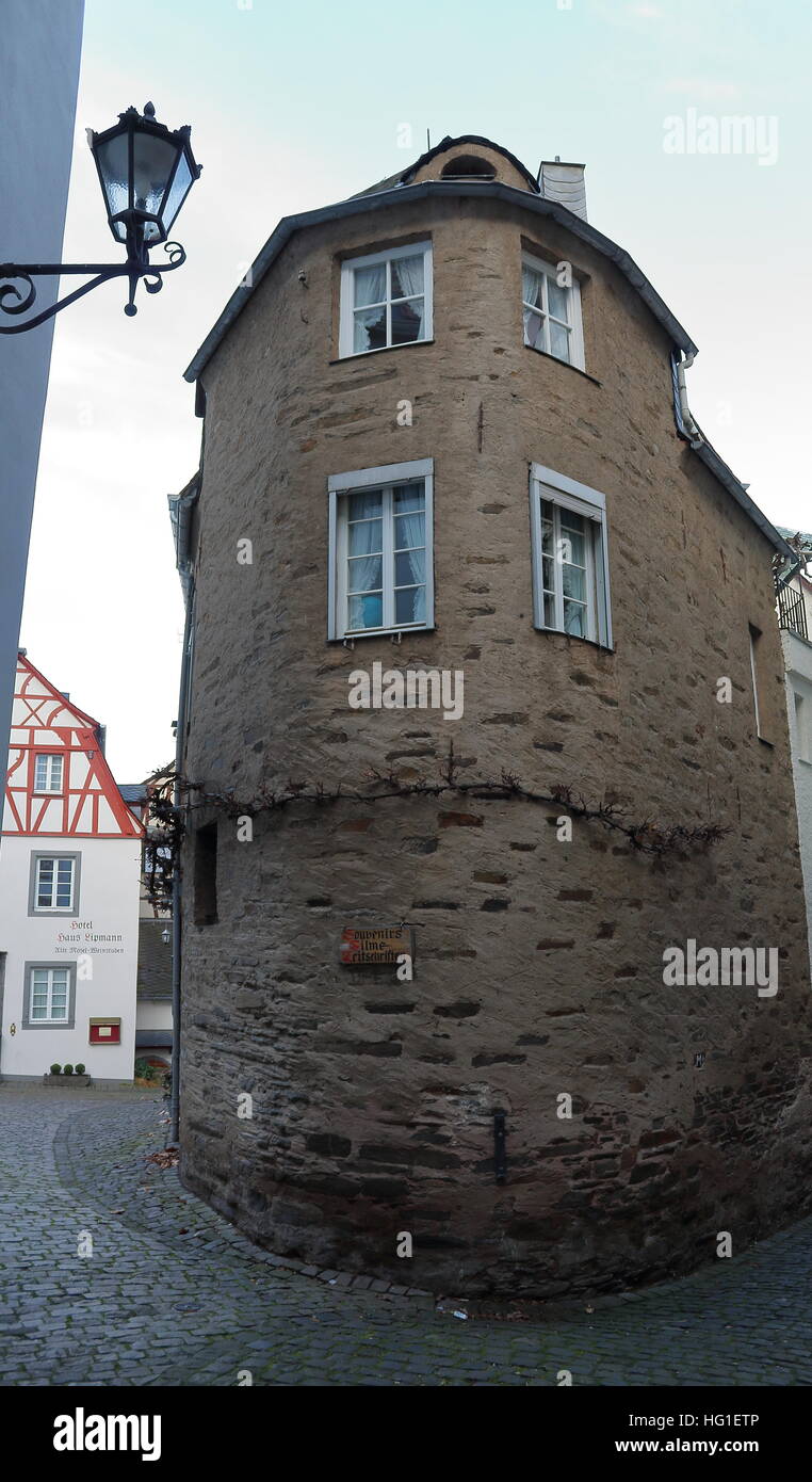 Trip to Beilstein in Germany Stock Photo