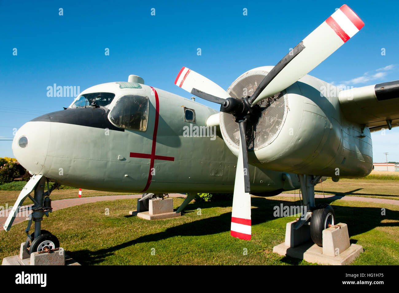 Grumman CP-121 Tracker Airplane Stock Photo