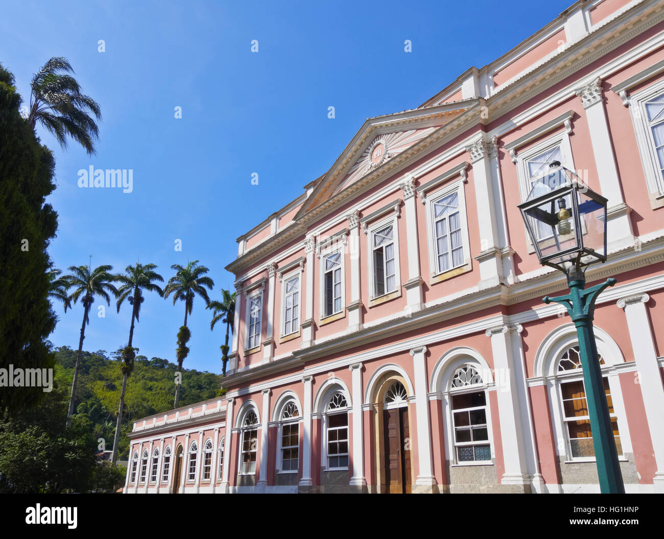 Brazil, State of Rio de Janeiro, Petropolis, Exterior view of the The ...