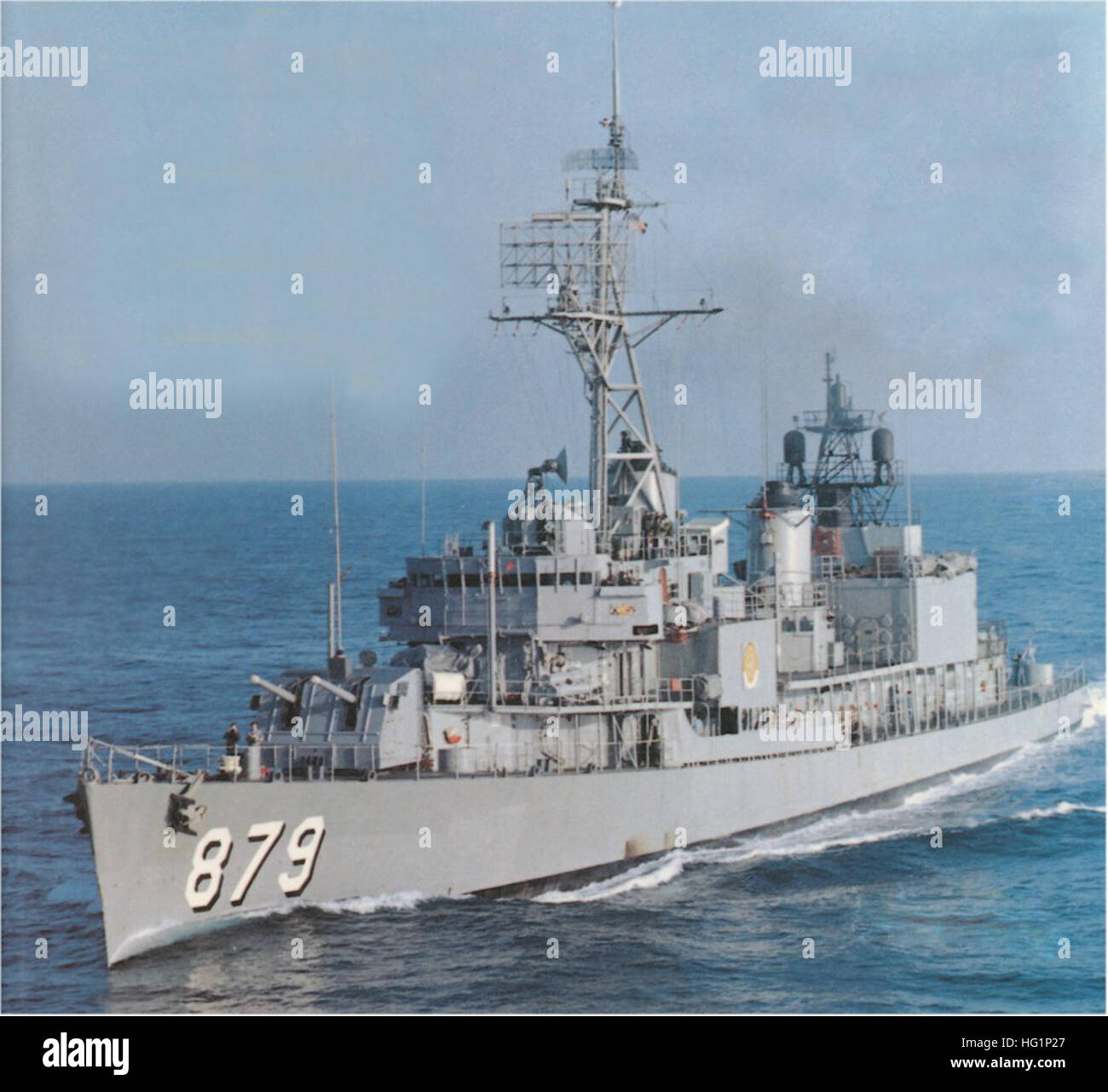 USS Leary DDR879 1972 Stock Photo Alamy
