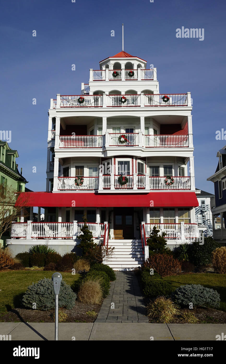 Victorian House Cape May New Stock Photos & Victorian House Cape May