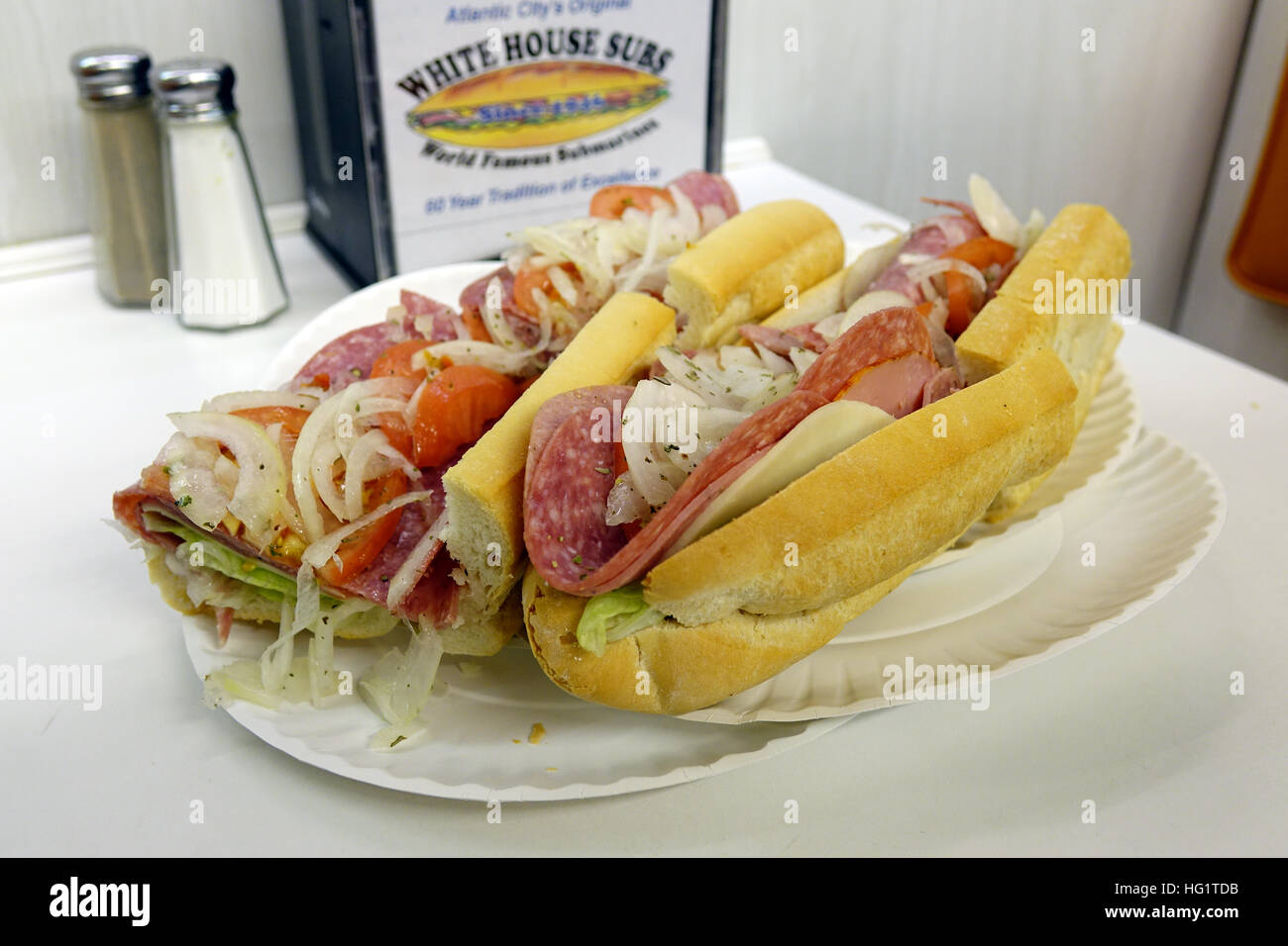 USA New Jersey NJ Atlantic City White House Subs sandwich ...
