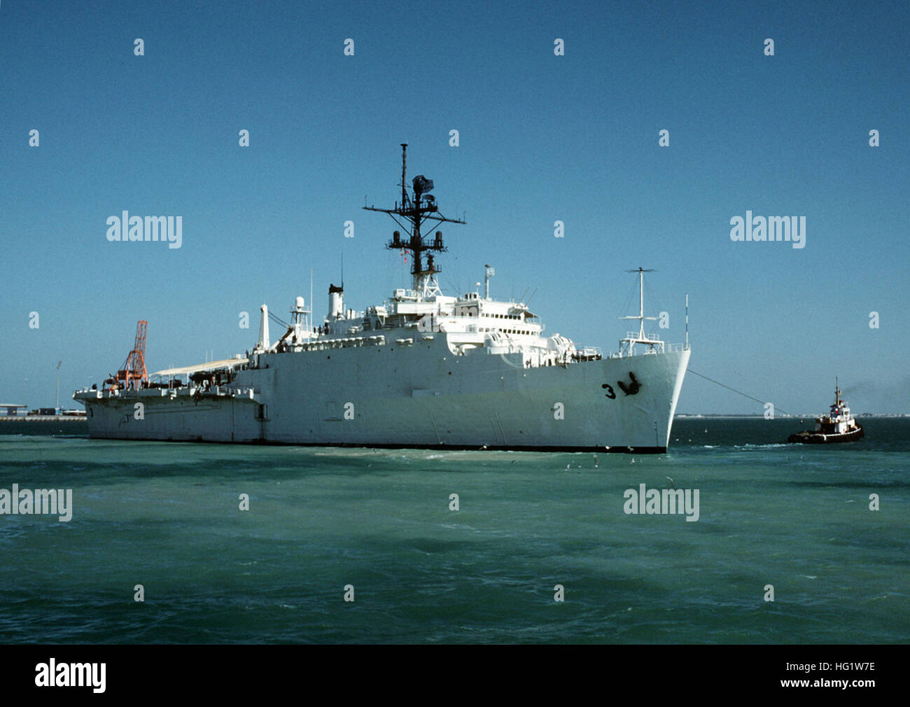 USS LA SALLE AFG 3 Street Sign U S Navy USN Military