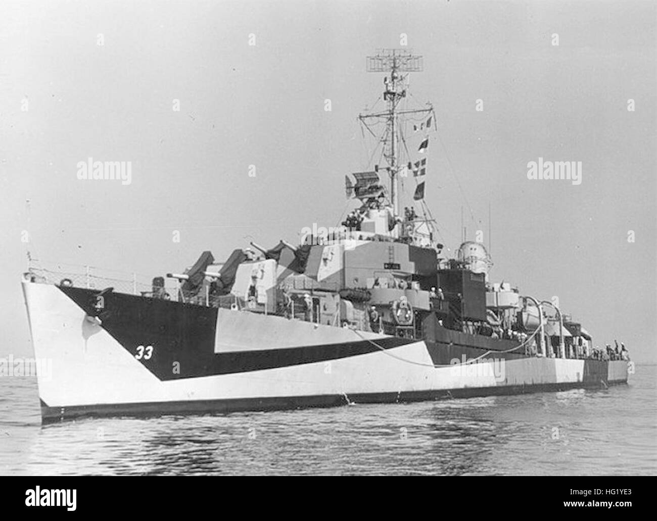 USS Gwin (DM33) in 1944 Stock Photo Alamy