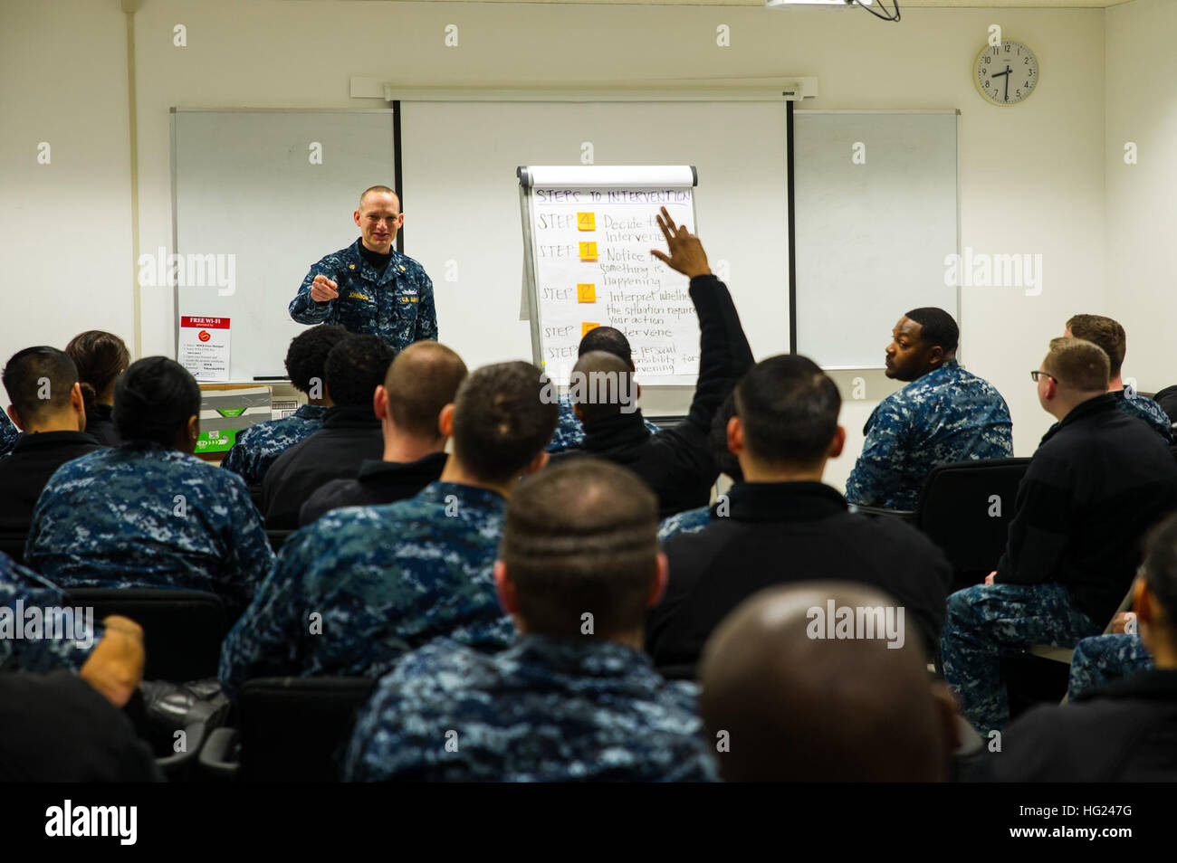 Chief Machinery Repairman Michael Johnson, professional development ...