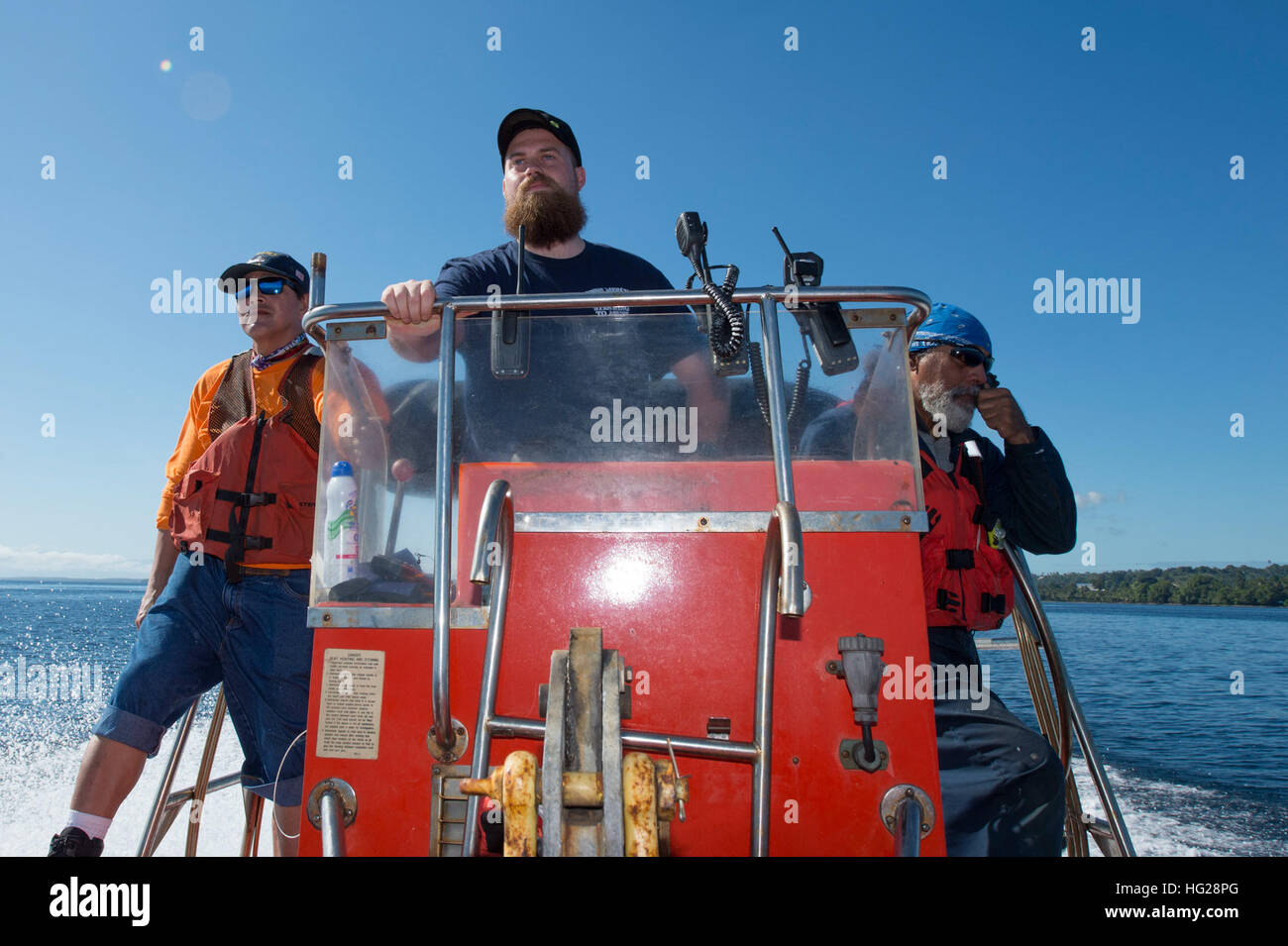 RABAUL, Papua New Guinea (July 8, 2015) (From left) Able Seaman