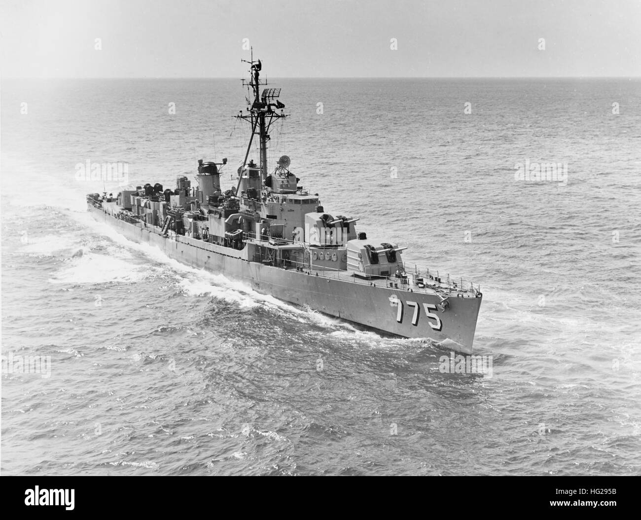 US Naval Destroyer USN Navy Ship Print USS ROBERT K HUNTINGTON DD 781