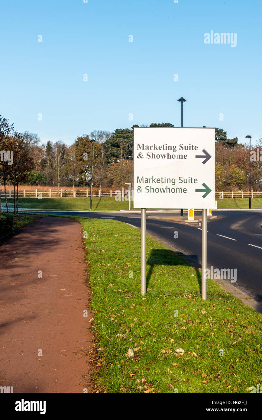 New Housing Development Advertising Sign High Resolution Stock ...