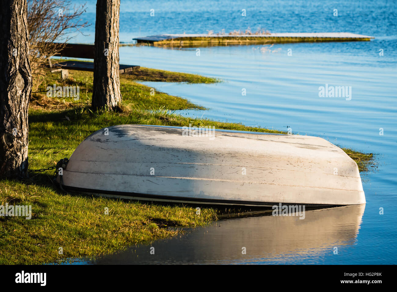 Boat dinghy upside down hires stock photography and images Alamy