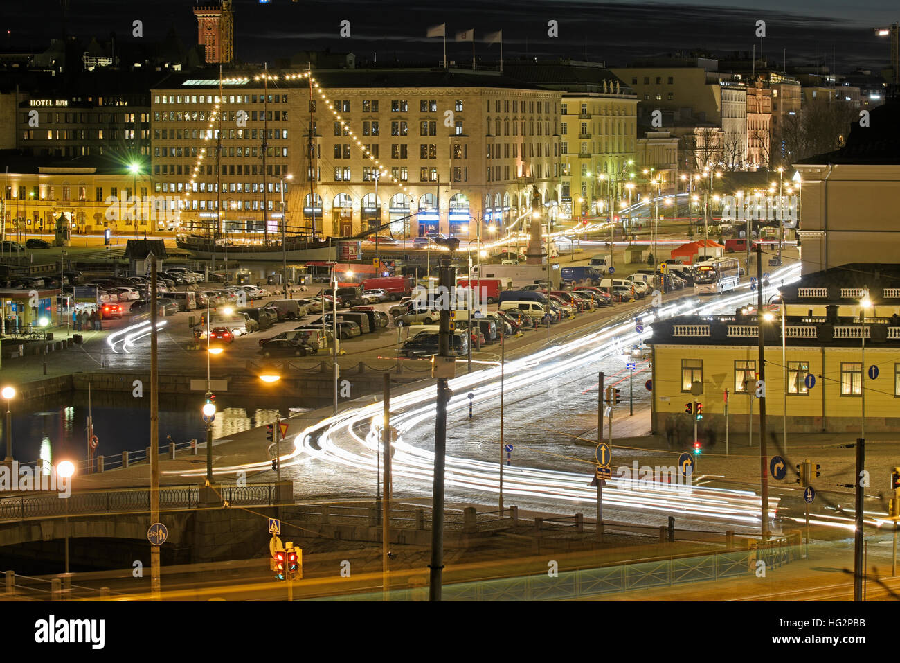 City centre Helsinki Finland Stock Photo