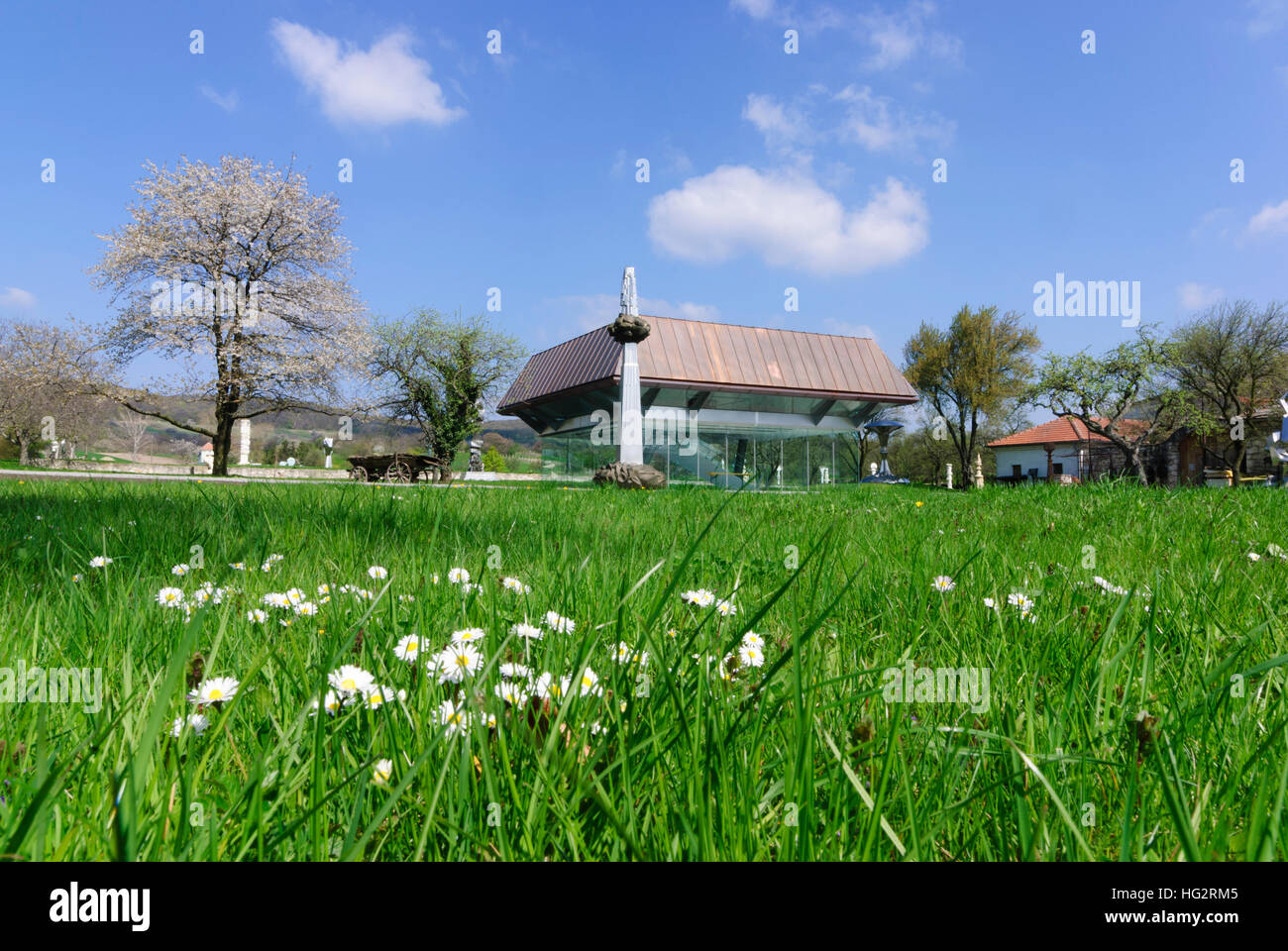 Winden am See: Wander Bertoni open air museum, , Burgenland, Austria Stock Photo