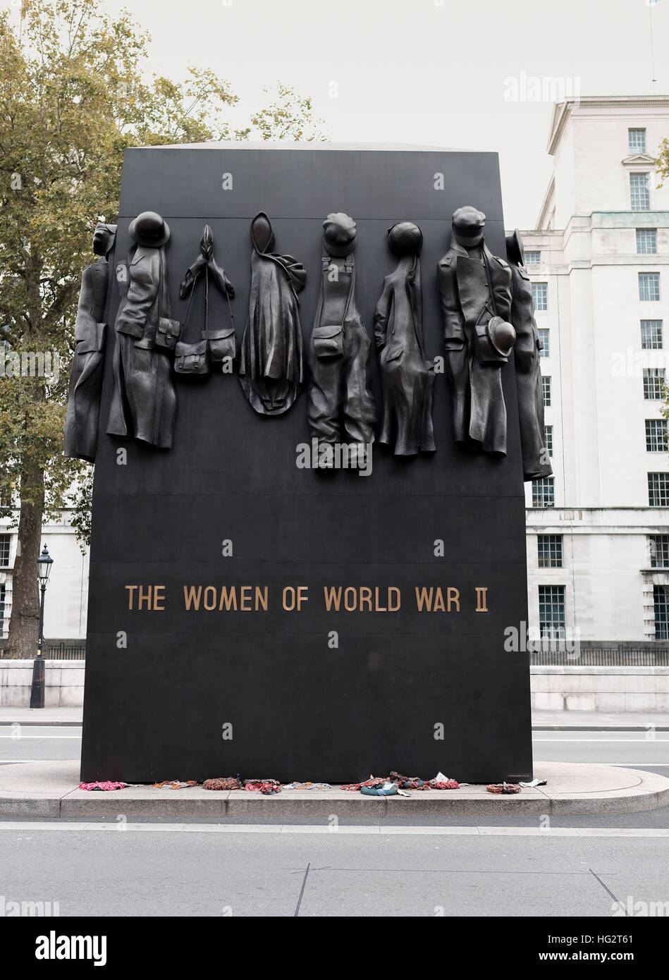 The women of World War Two monument in London England Stock Photo - Alamy