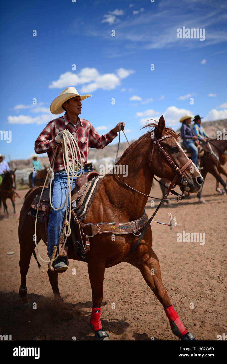 Rodeo competition during Navajo Nation Fair, a worldrenowned event