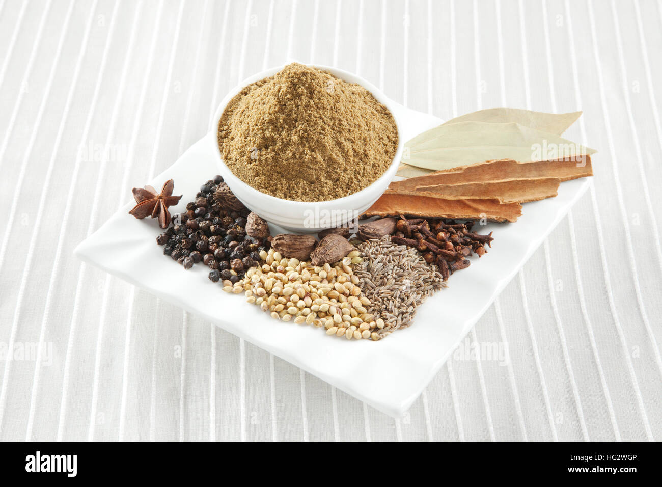 indian spices Stock Photo