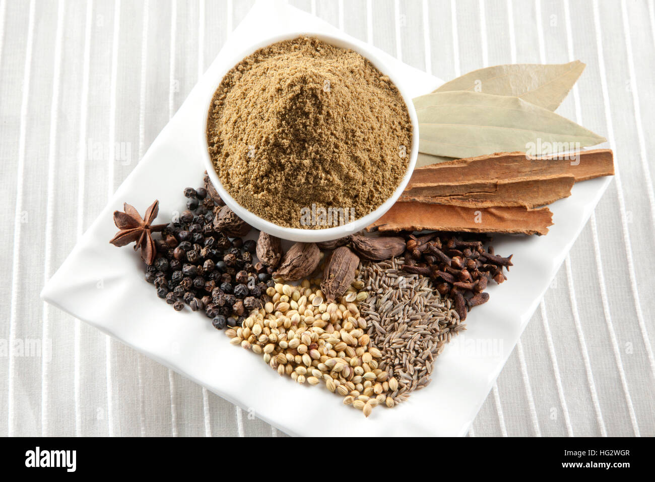 indian spices Stock Photo