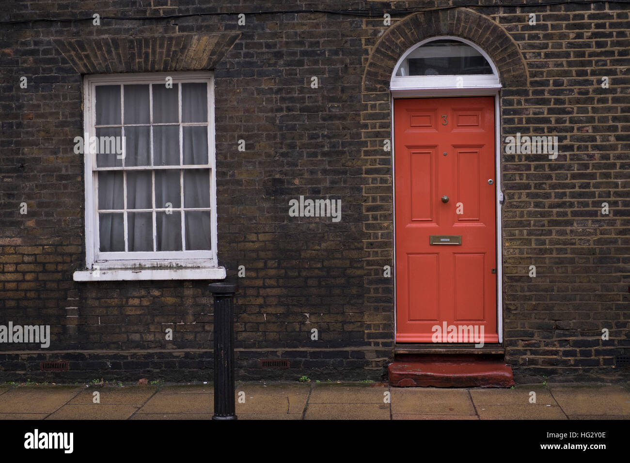Grade II listed terraced housing in Waterloo London England