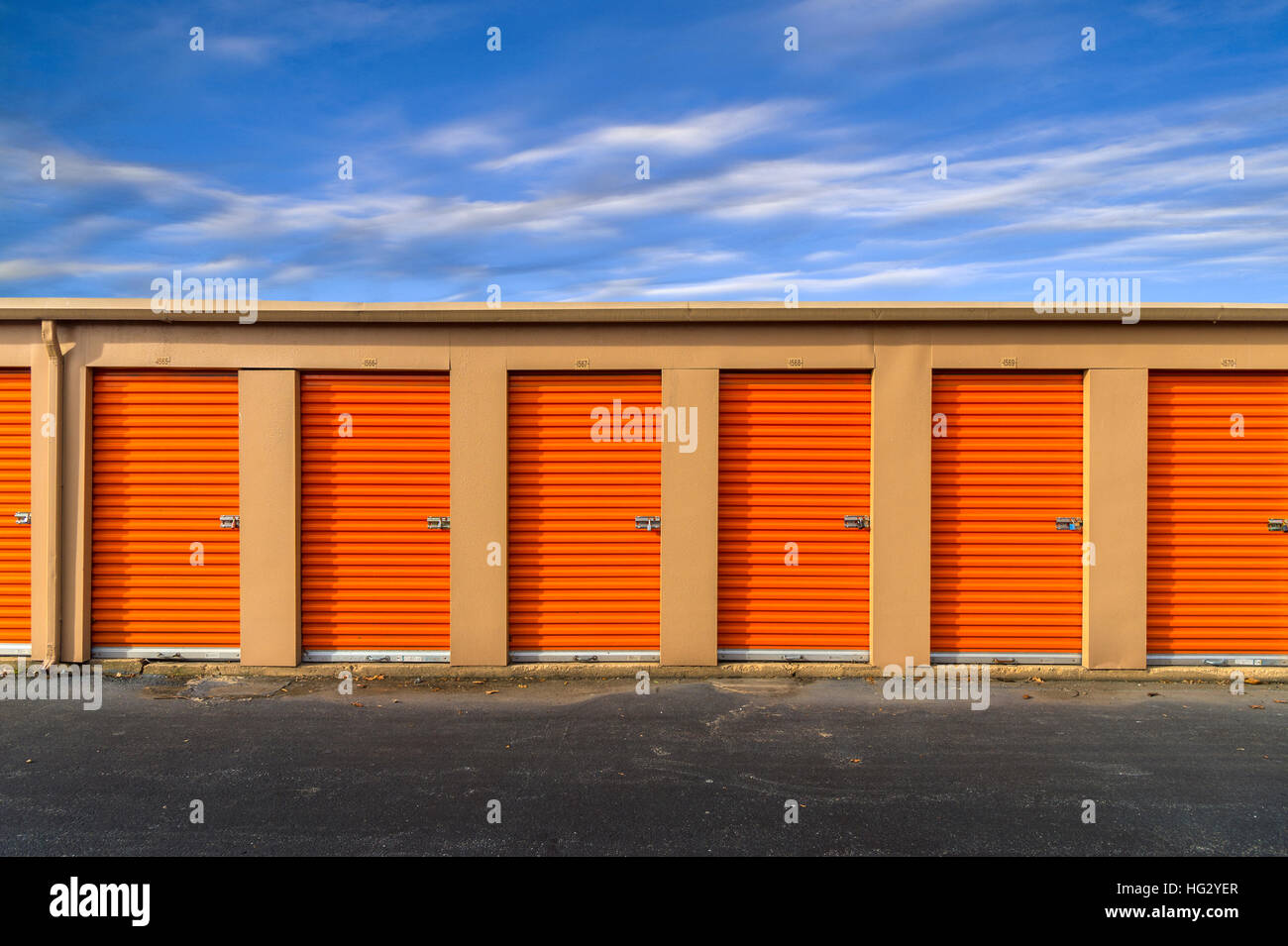 Storage unit hires stock photography and images Alamy