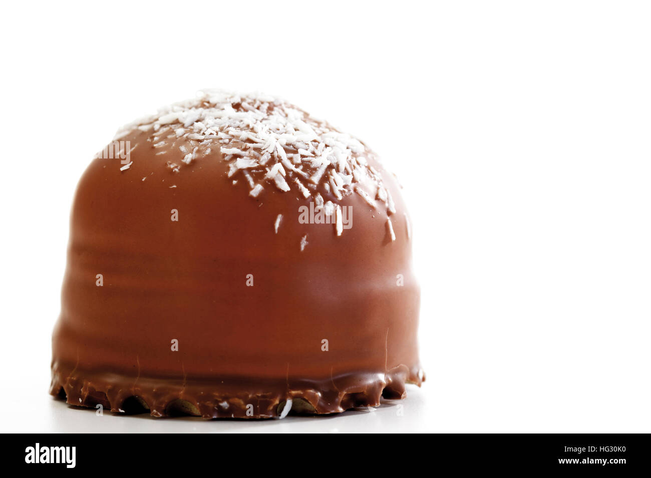 Chocolatecoated marshmallow ("chocolate kiss Stock Photo Alamy