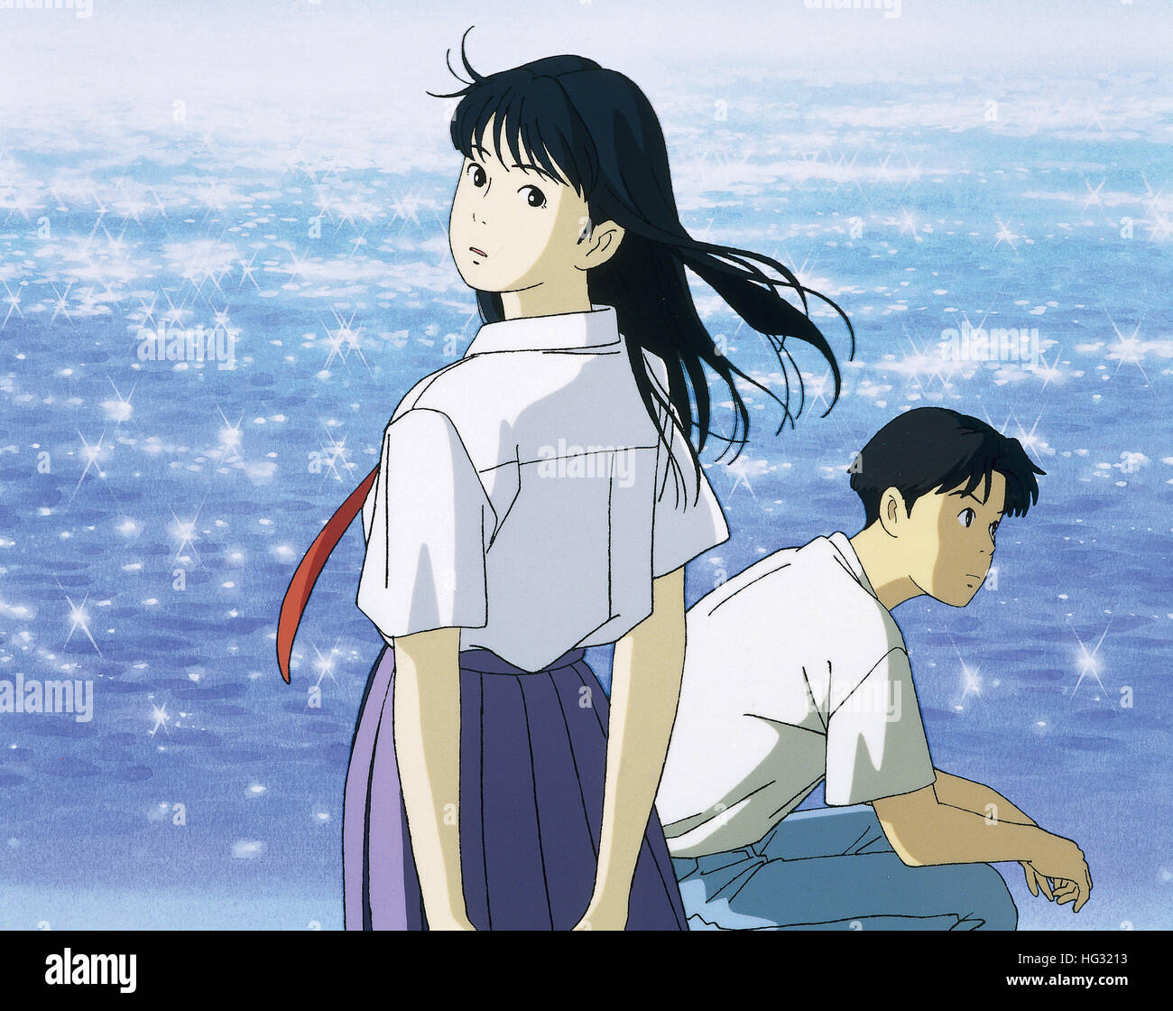 OCEAN WAVES, (aka UMI GA KIKOERU), left to right: Rikako