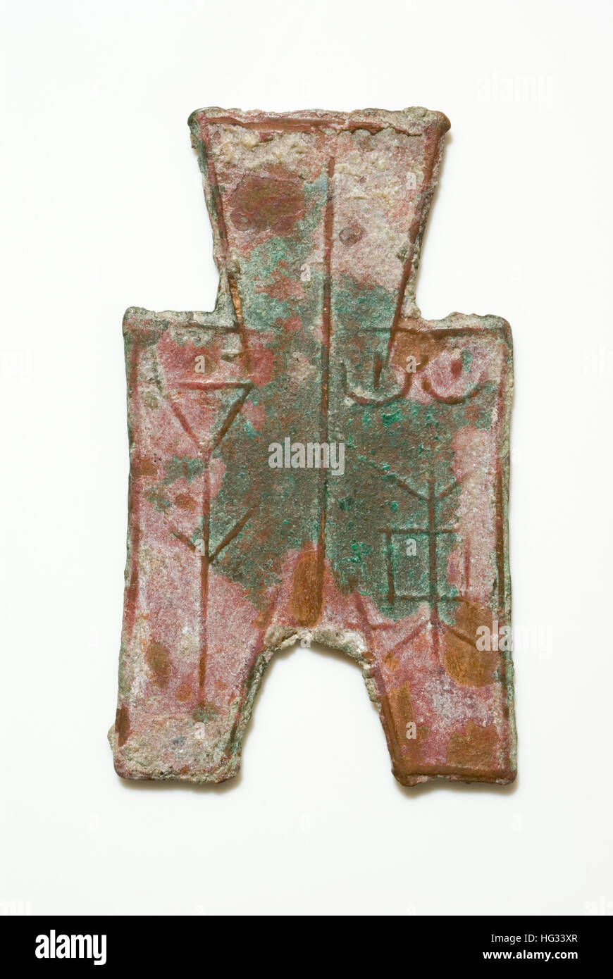 Chinese Spade Money Stock Photo Alamy