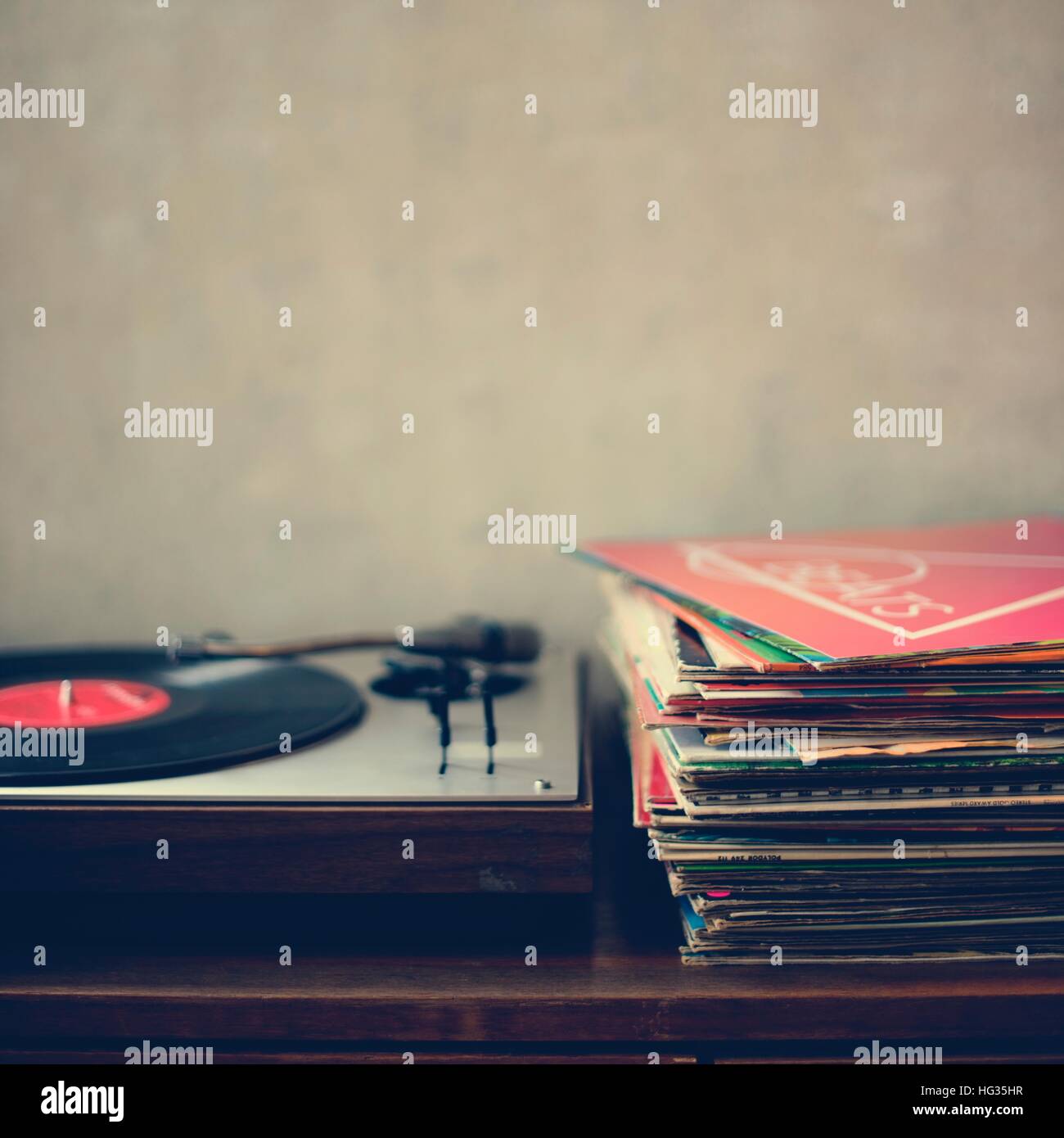 Music Old Fashioned Phonograph Concept Stock Photo Alamy