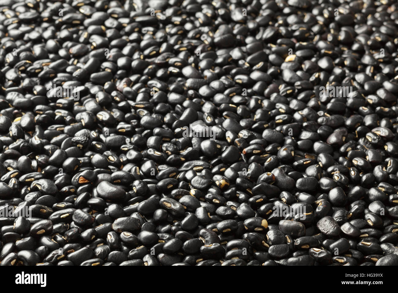 Black beans dried Stock Photo Alamy