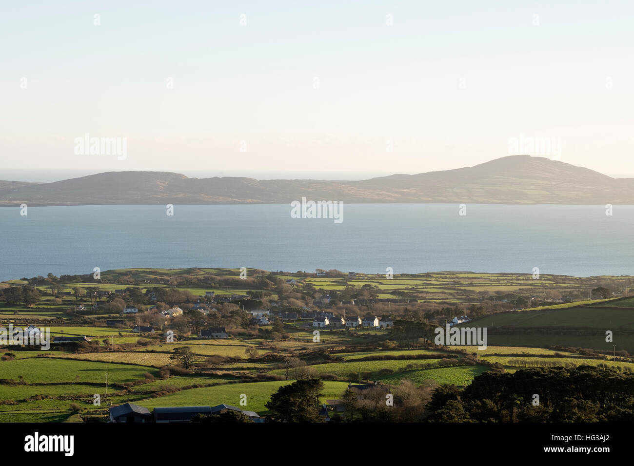 Sheeps Head Peninsula County Cork Ireland looking across Dunmanus Bay to the Mizen Peninsula