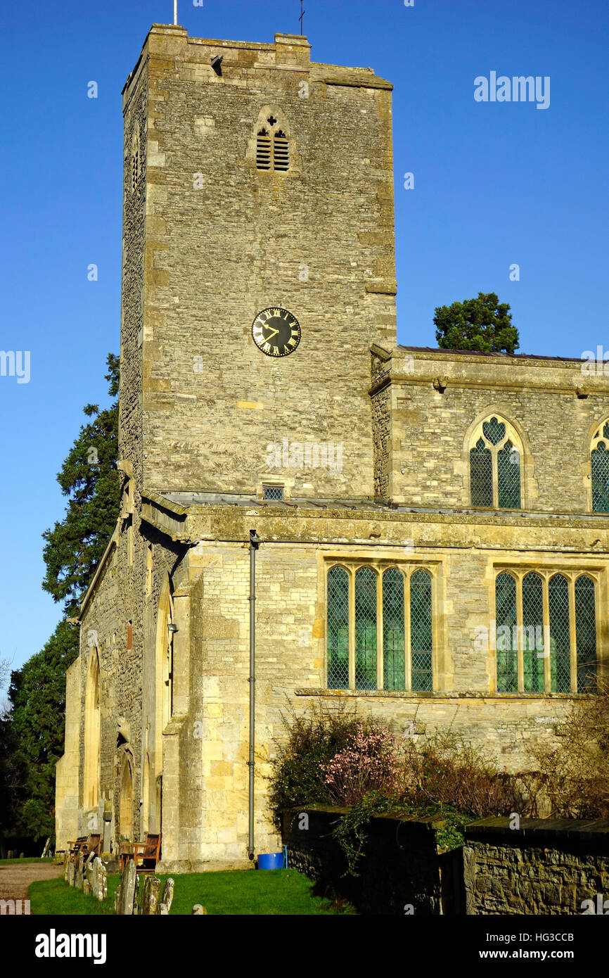 The Priory Church of St Mary, Deerhurst, Gloucestershire, England, UK Stock Photo Alamy
