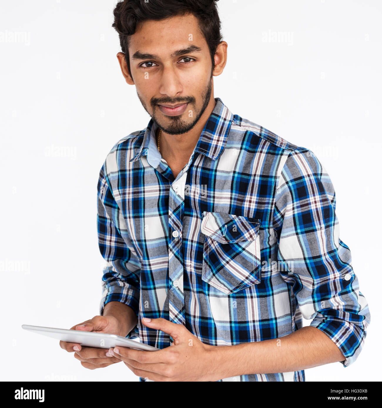 Indian Ethnicity Digital Device Technology Concept Stock Photo Alamy