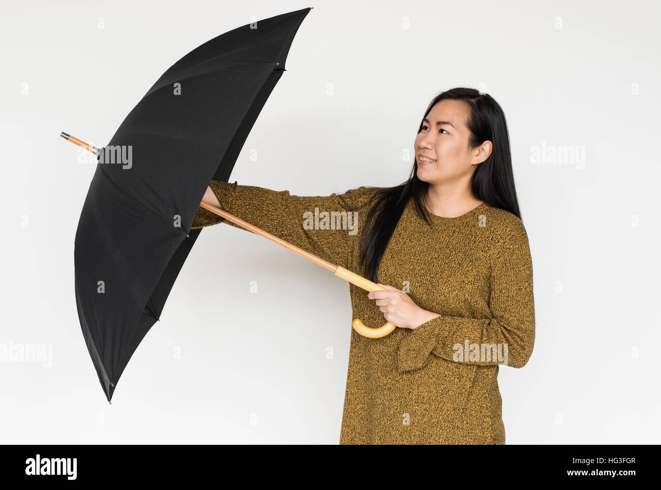 Asian Ethnicity Woman Portrait Casual Concept Stock Photo - Alamy