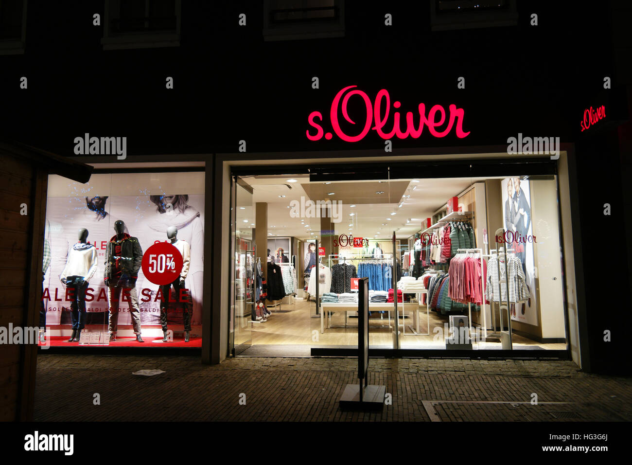 Branch of s.Oliver fashion store Stock Photo