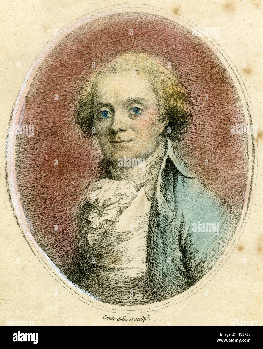 Antique 1793 engraving, JeanLaurent Mosnier. JeanLaurent Mosnier