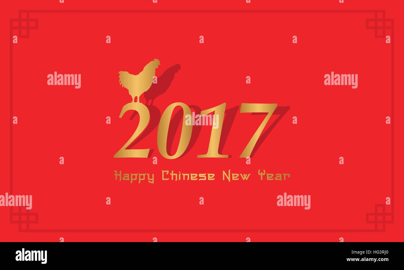 Collection Of Chinese New Year Greeting Card Stock Vector Image Art
