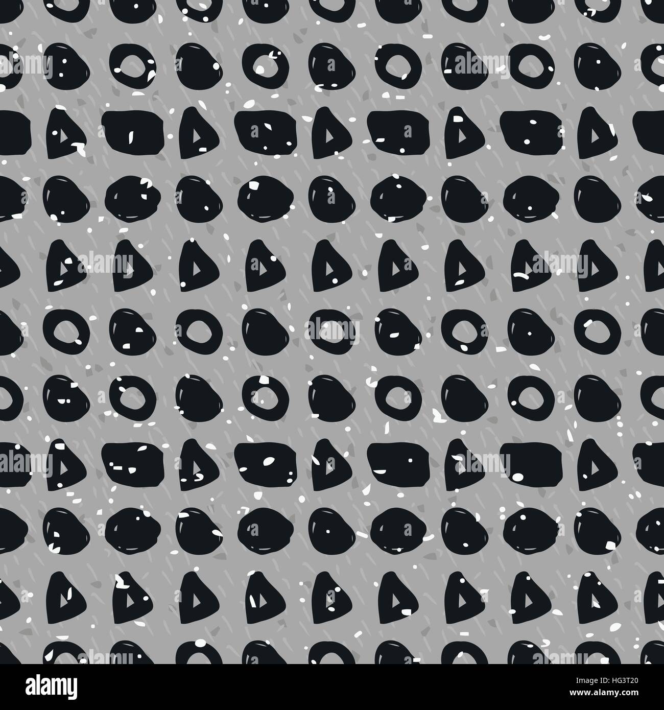 Hand-drawn geometric seamless pattern Stock Vector Image & Art - Alamy