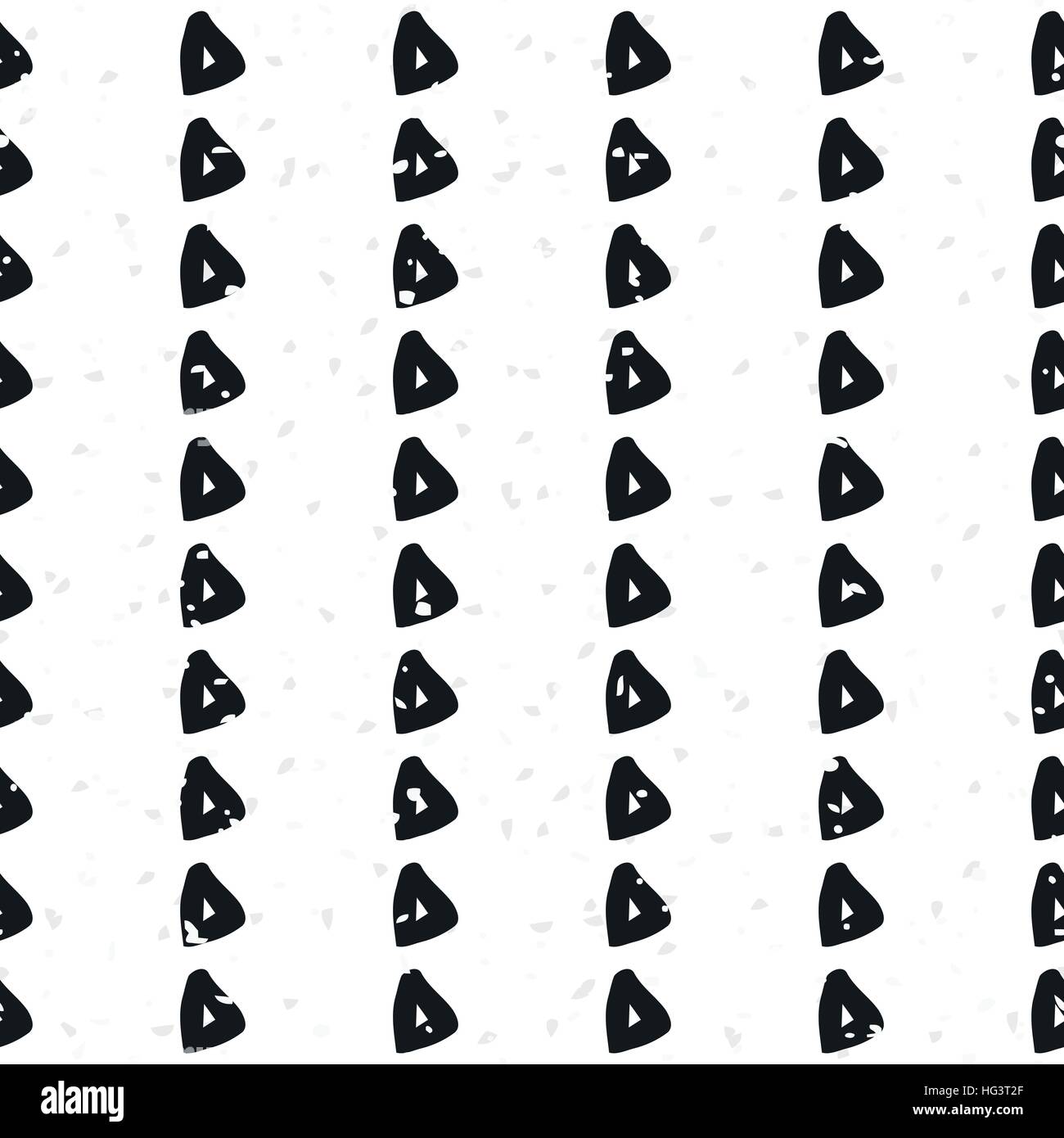 Hand-drawn geometric seamless pattern Stock Vector Image & Art - Alamy