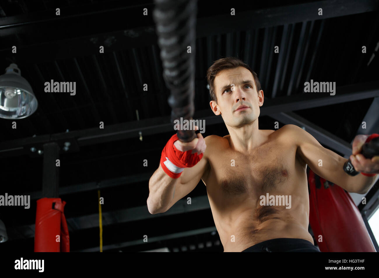 Boxercise Man High Resolution Stock Photography and Images - Alamy