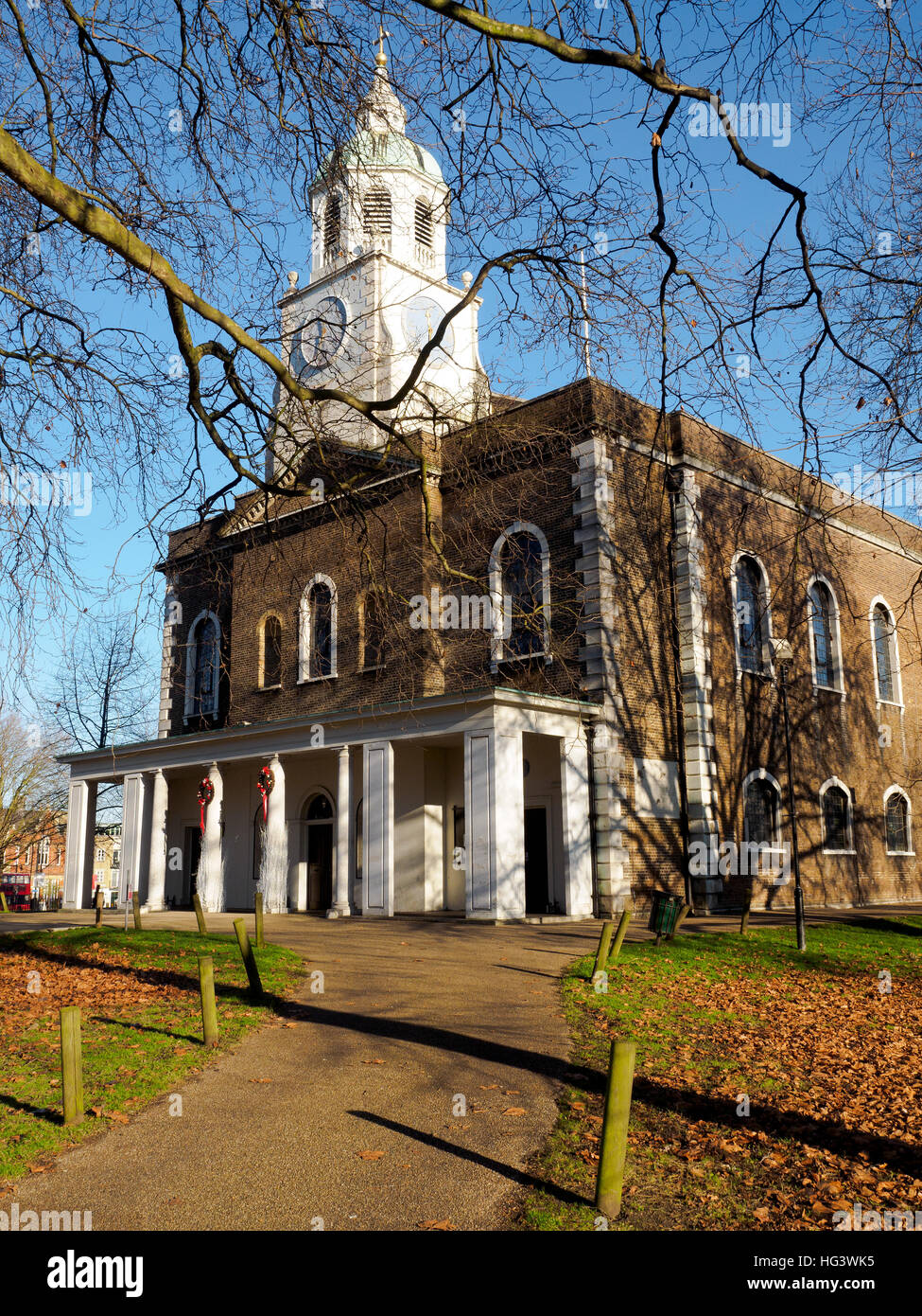 Holy Trinity church in Clapham - London, England Stock Photo