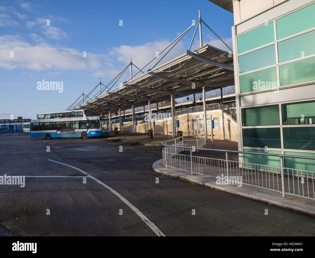 Bangor bus terminal Stock Photo Alamy