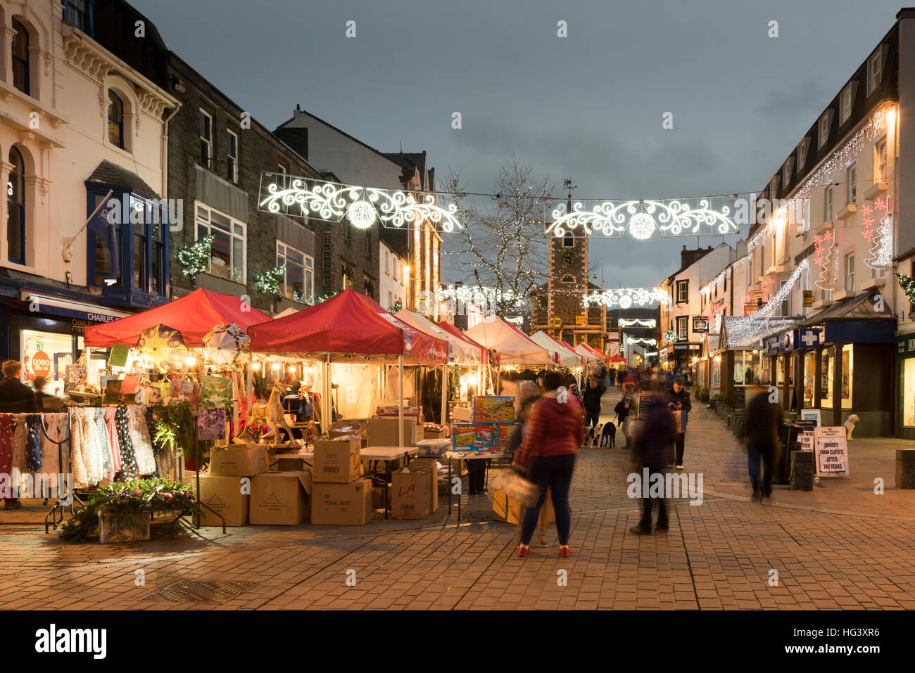 Keswick christmas market hires stock photography and images Alamy