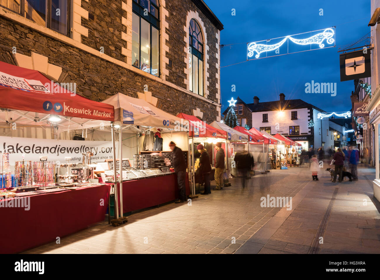 Keswick christmas market hires stock photography and images Alamy
