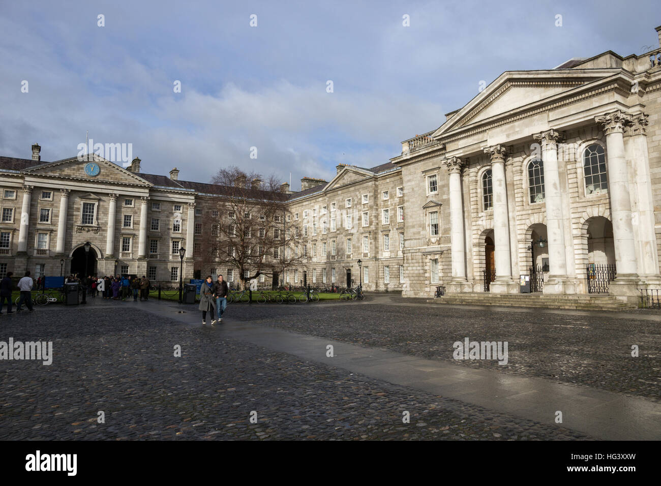 Trinity College, Dublin, Ireland Stock Photo