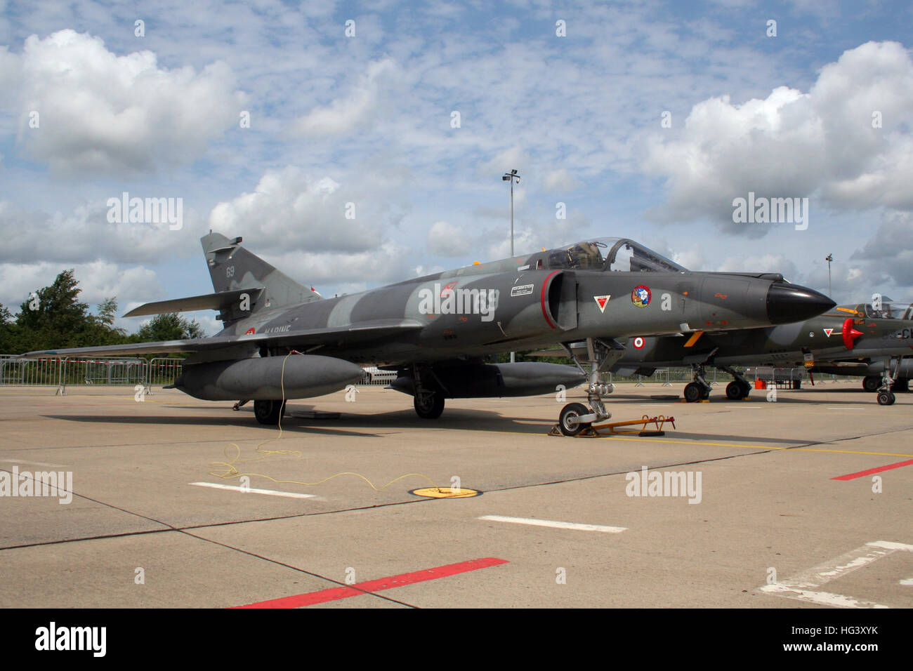 French Navy Dassault Super Etendard Stock Photo