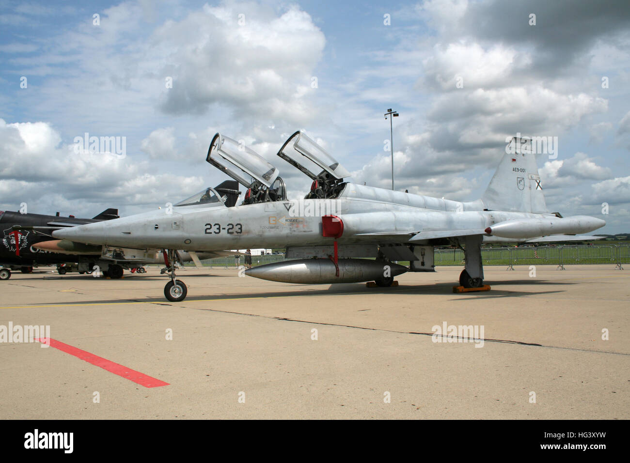 Spanish Air Force Northrop F-5B Freedom Fighter Stock Photo