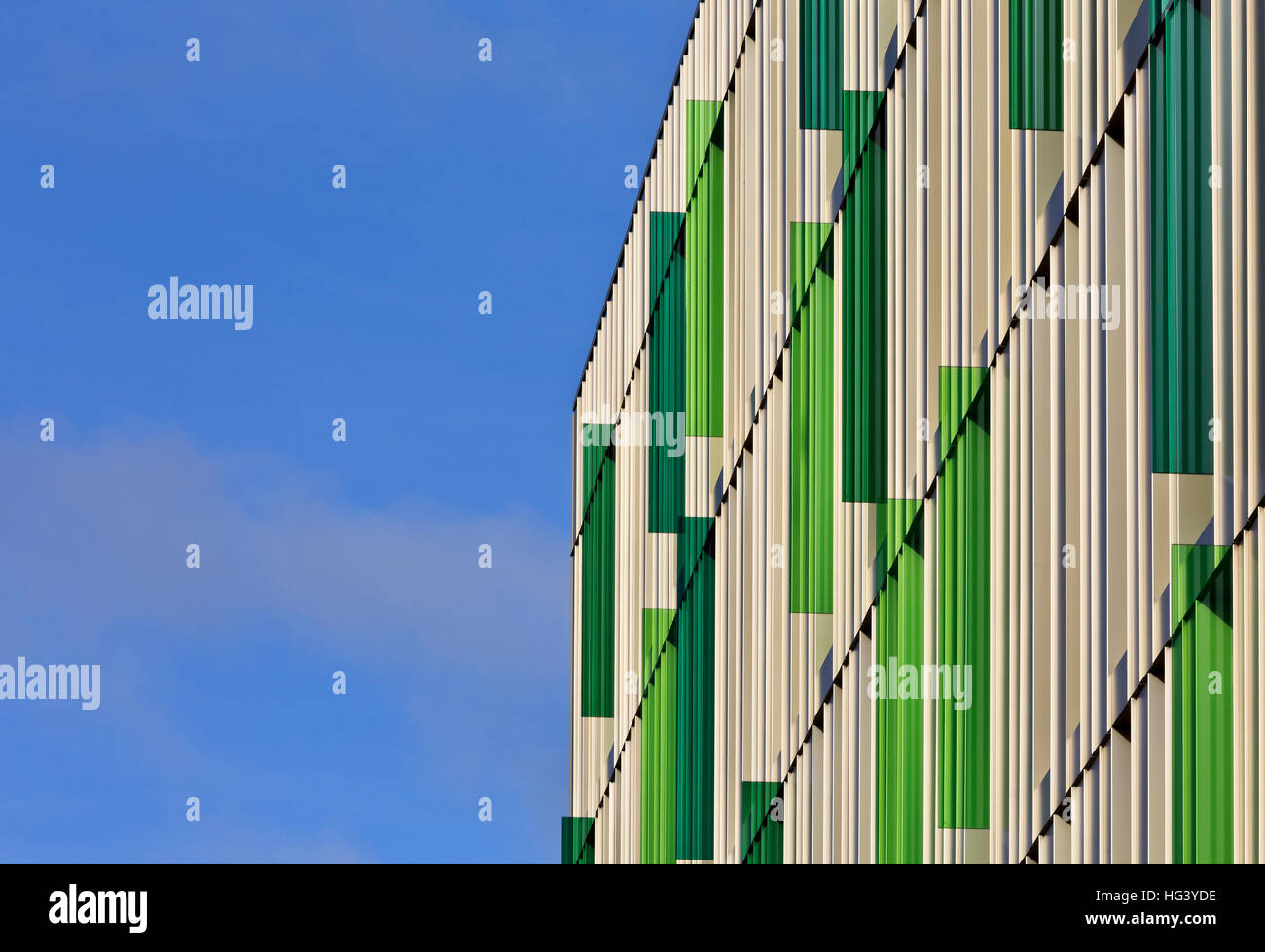 The Core, Science Central, Newcastle upon Tyne, UK. Exterior view Stock