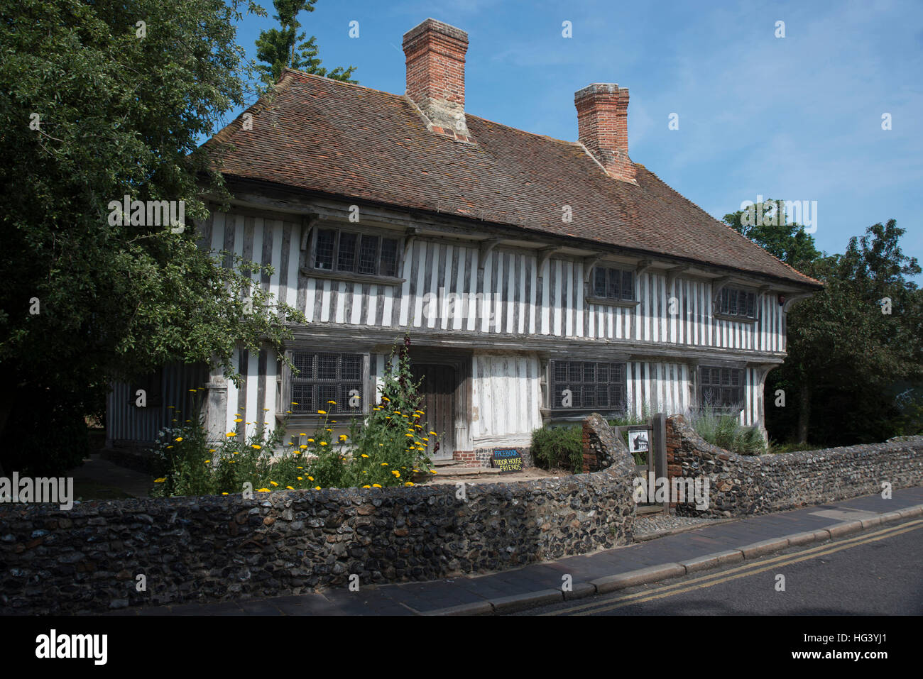 The Tudor House, Margate, Kent, UK. Exterior view. Stock Photo