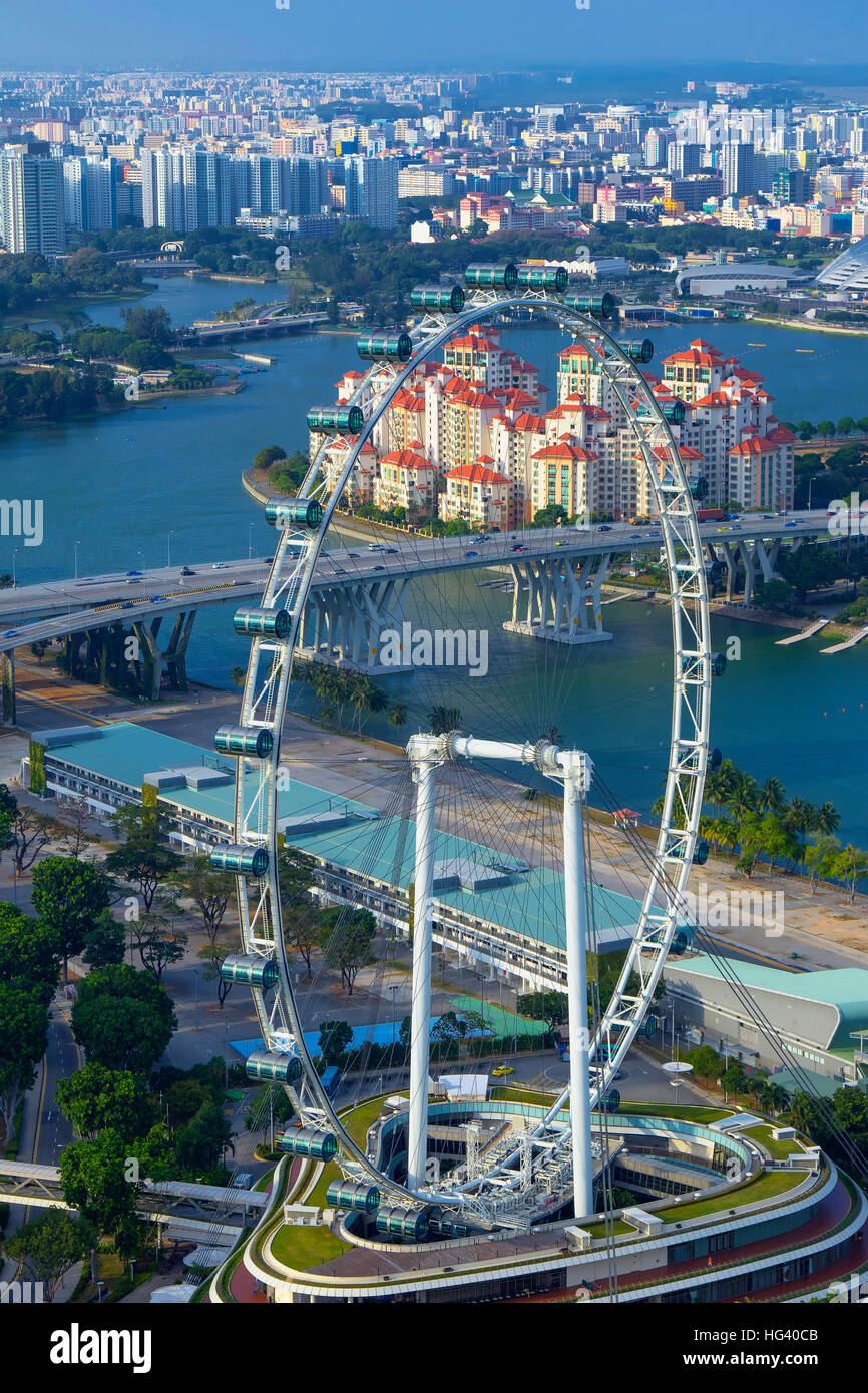 Singapore skyline Stock Photo